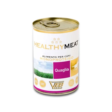 HEALTHY MEAT FÜRJ 95% monoproteines paté, felnőtt kutyáknak