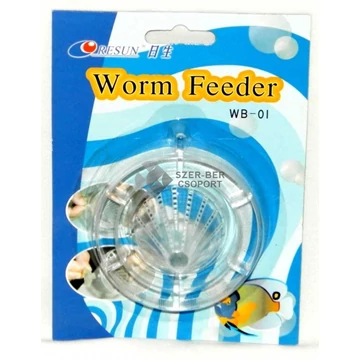 Tubifex etető tölcsér