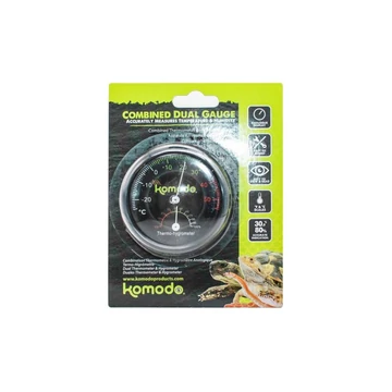 Komodo Combination Gauge - Analóg hő- és páramérő