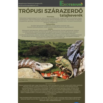 Trópusi szárazerdő talajkeverék 5L