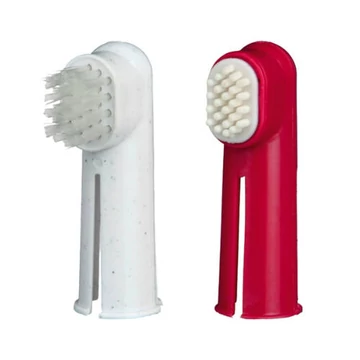   Ujjra húzható Trixie fogkefe szett kutyáknak és macskáknak