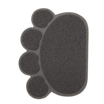 IMAC MACSKA WC ELÉ SZŐNYEG TAPPANCS FORMA 59X45CM FEKETE