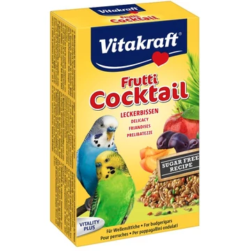  VITAKRAFT - GYÜMÖLCSKOKTÉL HULLÁMOS PAPAGÁJNAK (200G)