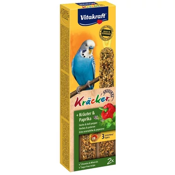 VITAKRAFT - DUPLA RÚD GYÓGYNÖVÉNY-PAPRIKA HULLÁMOS P.(60G)