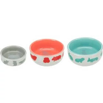 Trixie Ceramic Bowl - kerámia tál (színes) rágcsálók részére (80mll /Ø8cm)