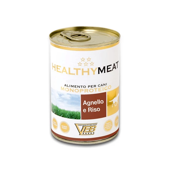 HEALTHY MEAT BÁRÁNY 95% monoproteines paté, rizzsel, felnőtt kutyáknak