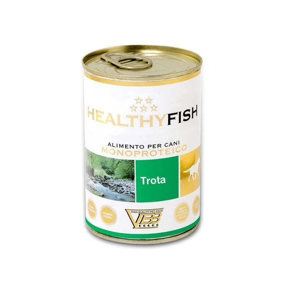 HEALTHY FISH PISZTRÁNG 97% monoproteines paté, felnőtt kutyáknak