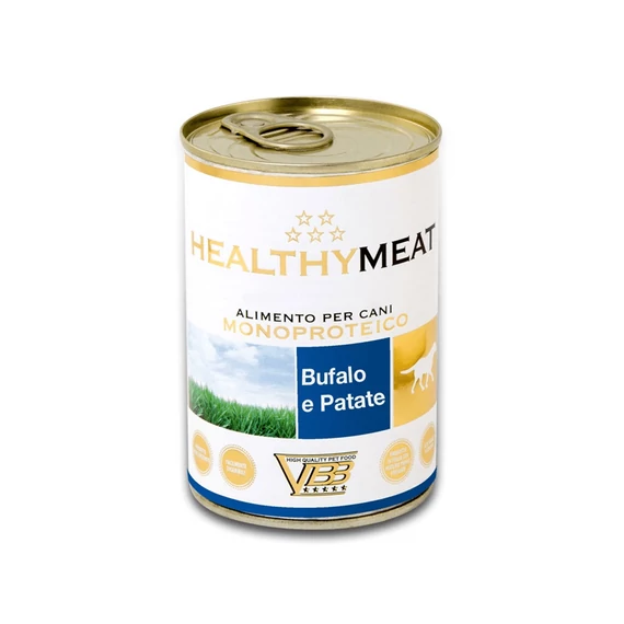 HEALTHY MEAT BIVALY 95% monoproteines paté, burgonyával, felnőtt kutyáknak