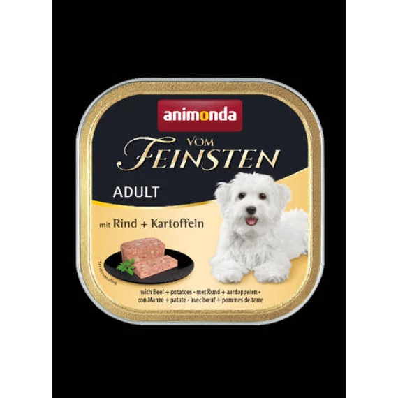 Animonda Vom Feinsten Adult (marha,burgonya) alutálcás - Felnőtt kutyák részére- 150g