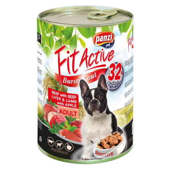 FitActive Adult - nedveseledel (marha,máj,bárány) felnőtt kutyák részére 1240 g
