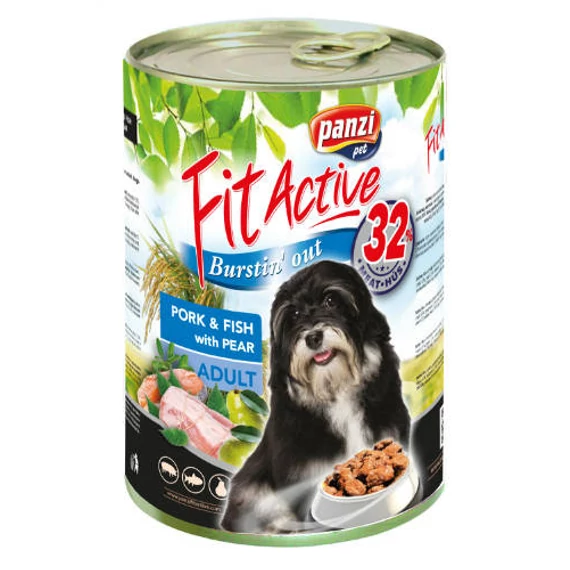 FitActive Adult - nedveseledel (sertés,hal) felnőtt kutyák részére-1240g
