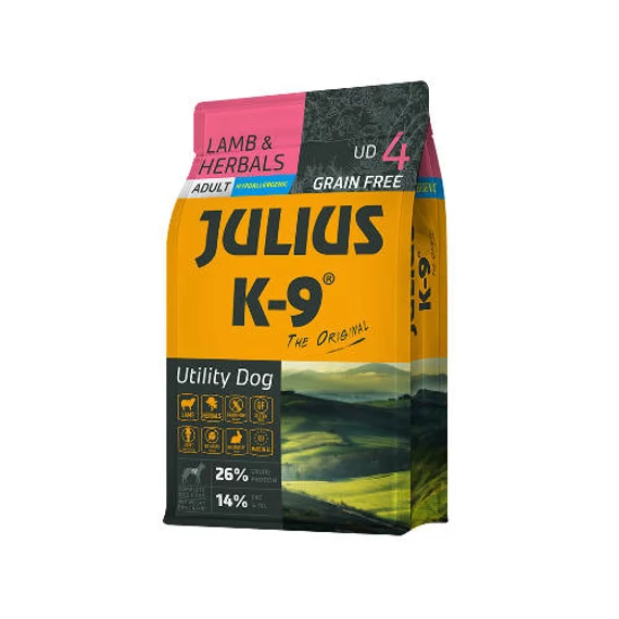 JULIUS K-9 Adult Lamb & Herbals száraztáp kutyáknak (3kg