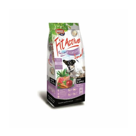Panzi FitActive Everyday Small Adult (marha,alma) száraztáp - Kistestű felnőtt kutyák részére 15 kg