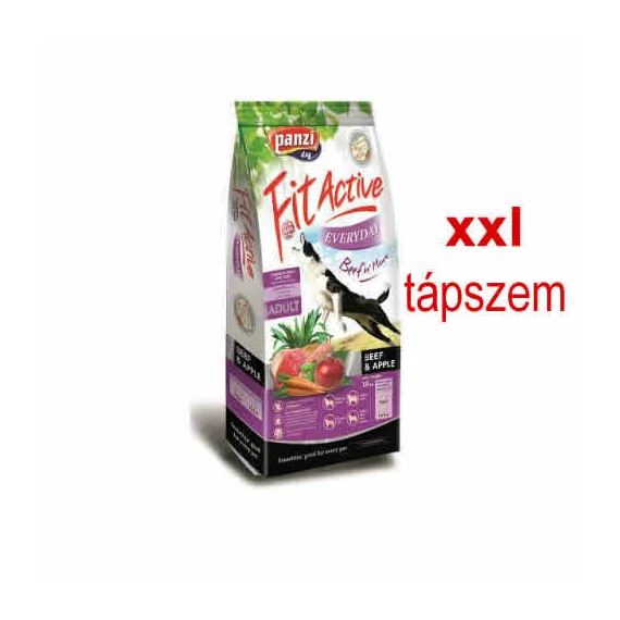 Panzi FitActive Everyday XXL Adult (marha,alma) száraztáp - Nagytestű felnőtt kutyák részére
