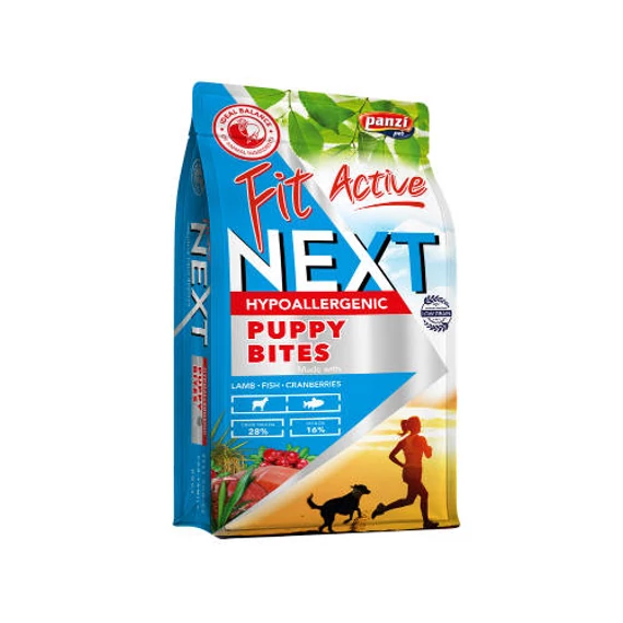 Panzi FitActive Next Hypoallergenic Classic Lamb Puppy (hal,bárány) száraztáp - Ételallergiás, kölyök kutyák részére 3 kg