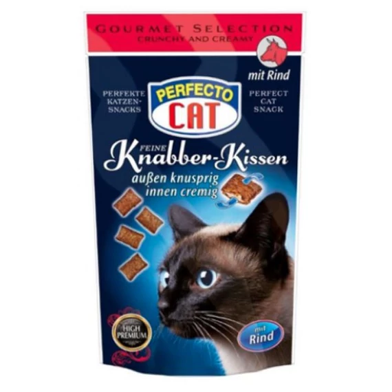 Perfecto Cat - Töltött párna jutalomfalat marhás 50g