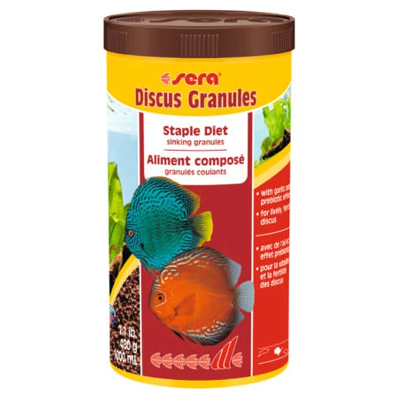 Sera granulátum diszkoszhalaknak 1000ml