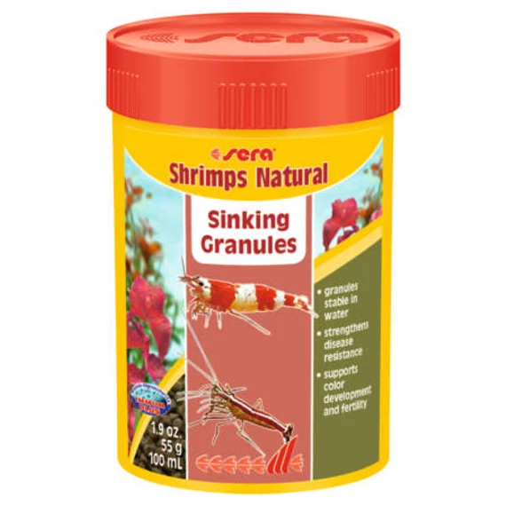Sera Shrimps Natural - Garnéla és rákeleség 100ml