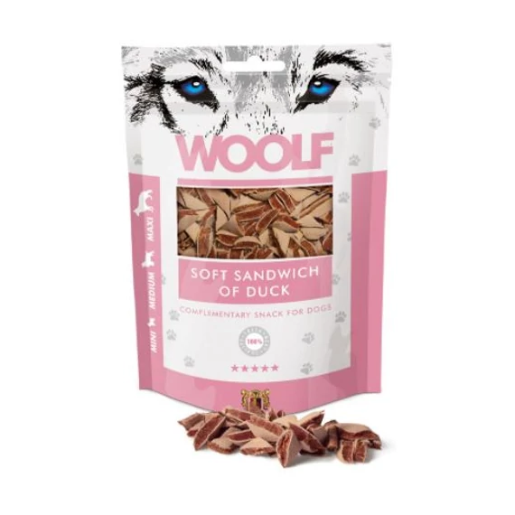 Woolf kacsás-halas szendvics 100g