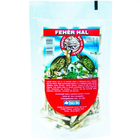 Bio-Lio fehér hal 400 ml