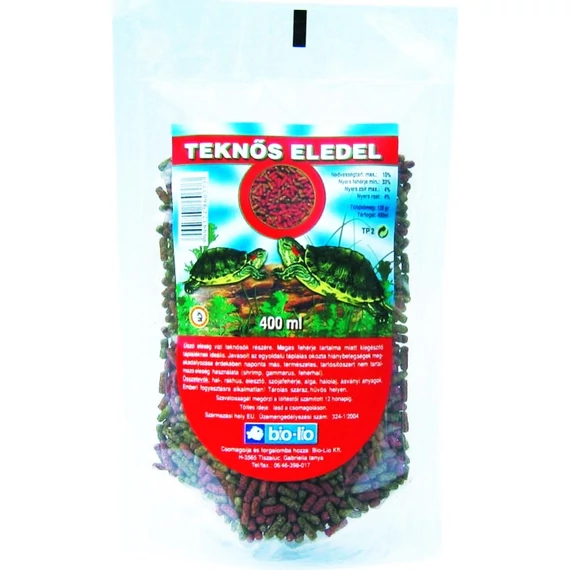 Bio-Lio teknős eledel 400 ml