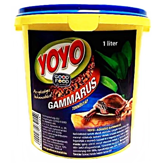 YOYO gammarus/tüskés bolharák teknőseleség