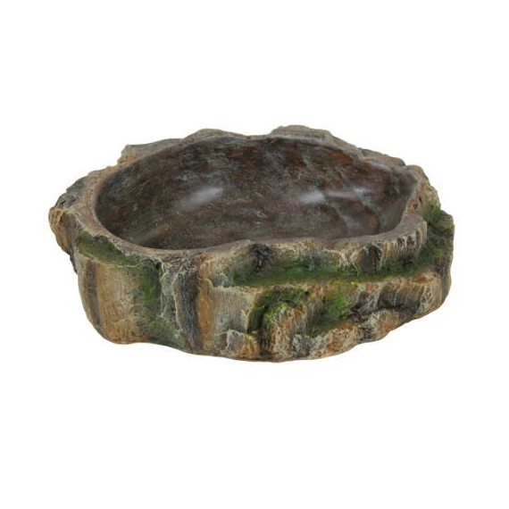 Trixie Reptile Bowl Rainforest - Műgyanta itatótál terráriumi állatoknak