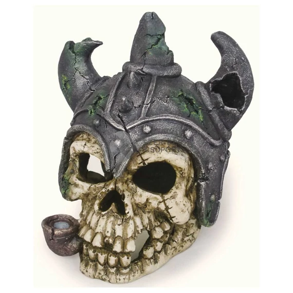 Viking koponya műgyanta dekor